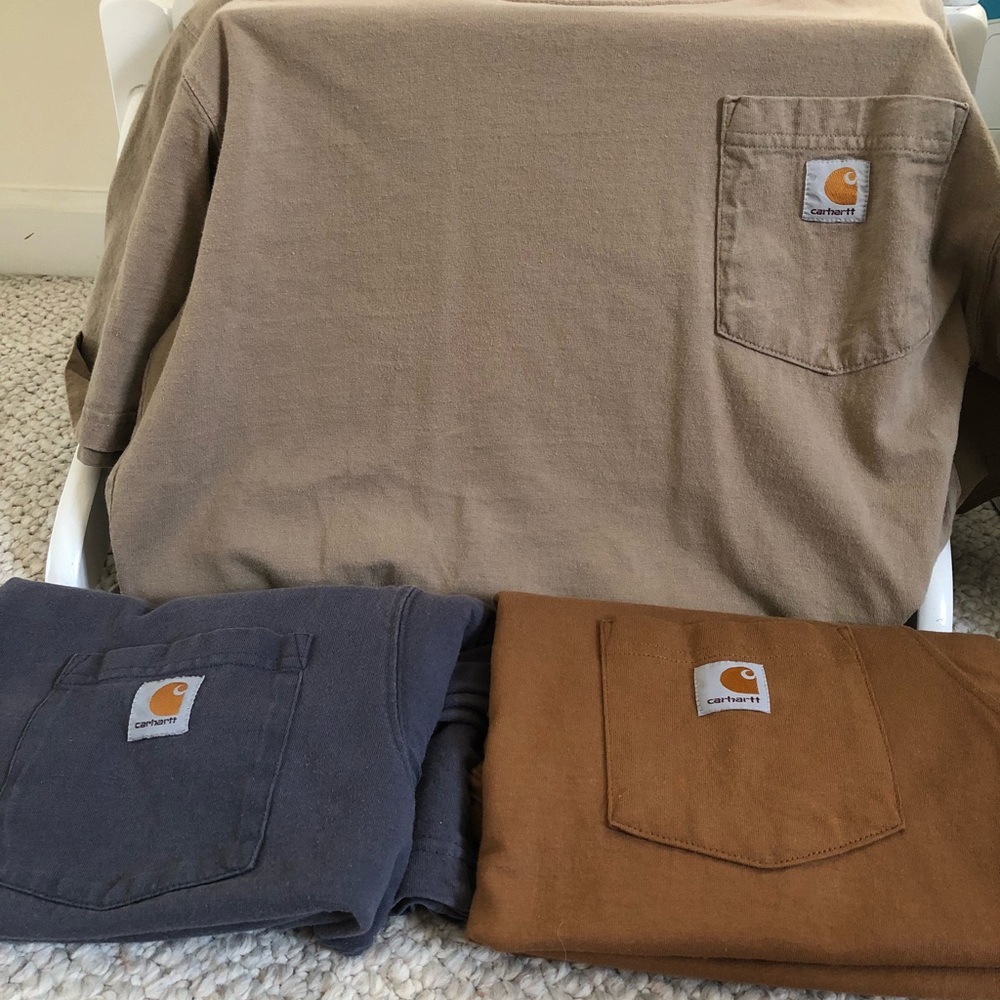 Men’s carhartt shirts (3)